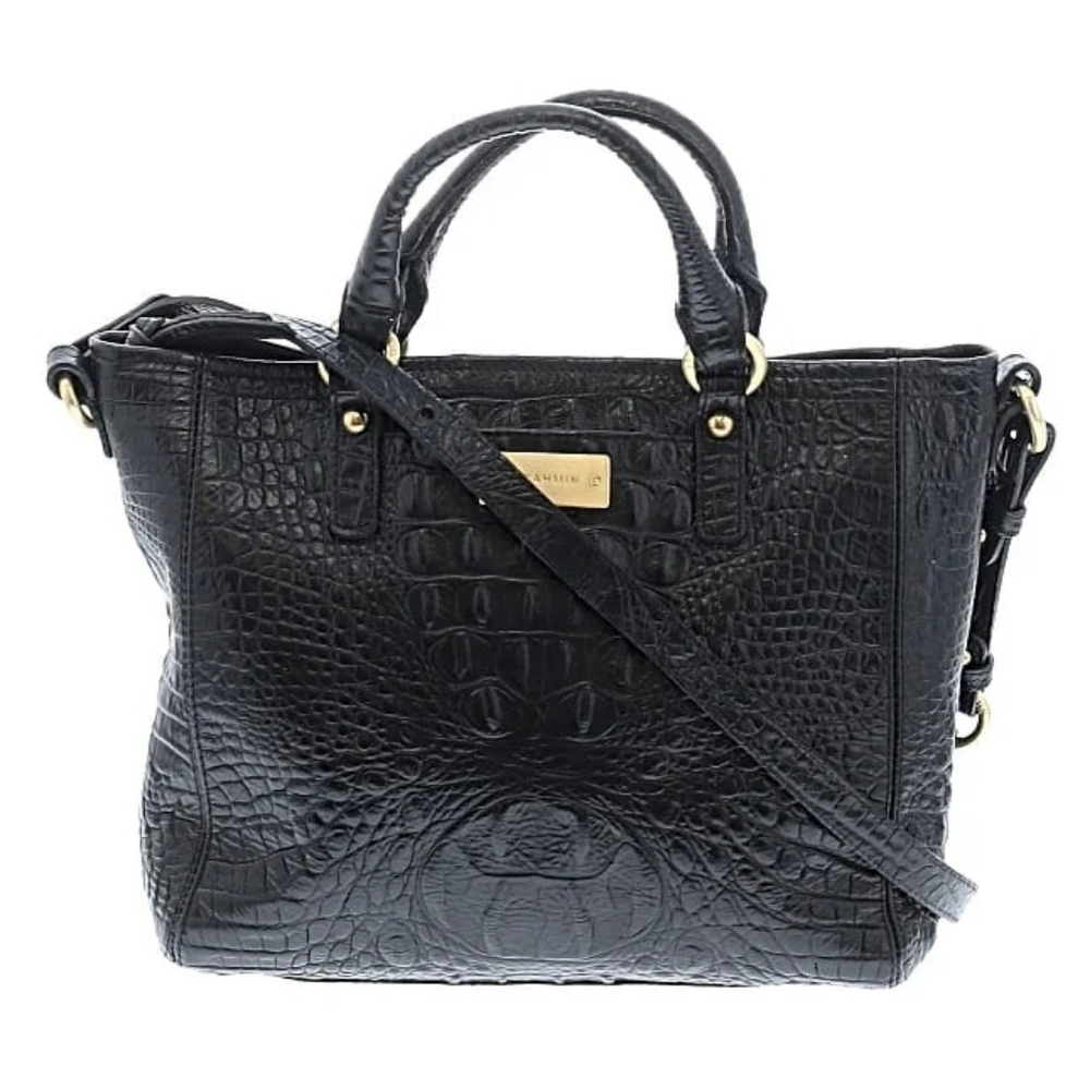 Brahmin Black Shoulder Satchel